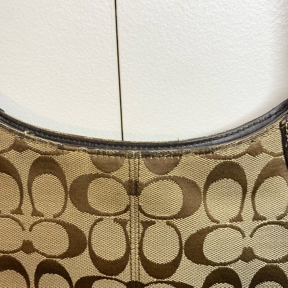 COACH Signature Patent Trim Trifold  Wallet & Coach Penelope Crossbody Bag - Picture 17 of 17